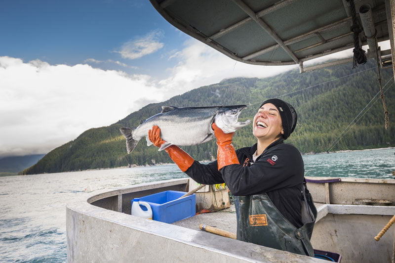 Sustainable fishing Alaska seafood